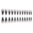 thumbnail image 4 of 24 Pcs Manucure Longue Pointue d'Halloween Manucure Dégradée Patchs de Manucure Finis Simples et Résistants à l'Usure, 4 of 5