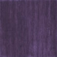 thumbnail image 1 of Ahgly Company Indoor Square Abstract Blue Contemporary Area Rugs, 6' Square, 1 of 4