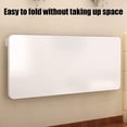 thumbnail image 3 of Wall Mounted Fold Down Table - Heavy Duty Floating Drop-Leaf Dining Desk for Kitchen, Study, Laundry, Bar & More - Versatile Folding Workbench for Space-Saving Solutions, 3 of 7