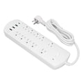 thumbnail image 1 of Bande d'Alimentation de Protection contre les Surtensionsbande d'Alimentation Multifonctionnelle 2500W US Bande d'Alimentation USB Élever Votre Expérience, 1 of 5