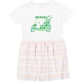 thumbnail image 3 of Inktastic Golf Cart with Argyle Pattern Girls Toddler Dress, 3 of 5