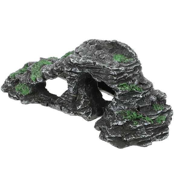 Turtle Basking Platform Resin Rockery Reptile Tank Accessory Turtle Tank Decoration