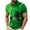 03 Multicolor, variant on St Patricks Day Shirts Mens Short Sleeve Golf Shirt Button Henley Collared T Shirt Clover Graphic Casual Dressy Work Blouses