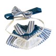 thumbnail image 2 of Vestido para muñecas de 20 cm para niñas, disfraces, accesorios para fotos, flexibilidad, juguete para muñecas DIY, colgante suave Rayas azules, 2 of 9