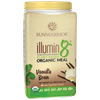Sunwarrior - Illumin8 Plant-Based Organic Meal Vanilla Bean - 35.2 oz.