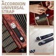 thumbnail image 3 of GOOHOCHY 2 piezas Correas de doble capa de acordeón Correas de extensión de extensión Correas de reemplazo de acordeón, 3 of 7