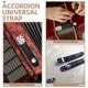 thumbnail image 5 of 2 correas de acordeón de doble capa, universales., 5 of 5