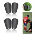 thumbnail image 2 of 2 Pares Mini Espinilleras De Fútbol Protector Deportes G  Belug, Negro, 2 of 5
