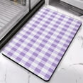 thumbnail image 5 of Luxurious Checkered Bath Mat | Ultra Absorbent & Non-Slip | Ideal for Shower, Sink, Tub | Machine Washable | Convenient Size 20x32 inches, 5 of 5