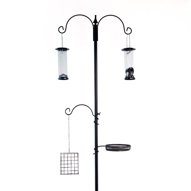 Nature's Rhythm Deluxe Bird Feeding Station Bird Feeders for Outside