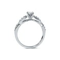 thumbnail image 3 of 1/2ct Vintage Diamond Engagement Ring 14K White Gold, 3 of 3
