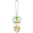 thumbnail image 1 of Vela de verano Coco Tree pixel Llavero para automóviles, 1 of 4