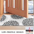 thumbnail image 3 of Bohemian Retro Floral Non-Slip Entryway Door Mat,Boho Indoor Decor Durable Low Plush Door Mat,Washable Welcome Rug for Patio Hallway Home Decor 17x30 Inches, 3 of 7
