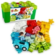 LEGO DUPLO Classic Brick Box Building Set with Storage 10913, Toy Car, Number Bricks and More, Learning Toys for Toddlers, Boys & Girls 18 Months Old