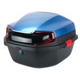 thumbnail image 1 of Motorcycle Top Case, KIMISS Electric Tour Tail Box Large Capacity Rear Box Trunk Luggage Blocking Trunk Luggage Lock Storage Carrier for Motorcycle Electromobile, 1 of 5