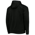 thumbnail image 4 of Men's Dunbrooke Black/Gray New Orleans Saints Apprentice Full-Zip Hoodie, 4 of 4