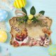 thumbnail image 1 of Letrero de puerta de conejo de Pascua BLESIY decoración artística de pared Estilo C, 1 of 8
