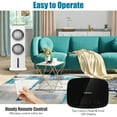thumbnail image 6 of Costway 3-in-1 Evaporative Air Cooler w/ Fan &Humidifier Swamp Fan w/ 9H Timer Remote, 6 of 10