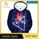 thumbnail image 3 of Disfraces de cosplay Sudadera con capucha de Leon Ropa de invierno Sudadera con capucha para niños Juego de anime popular Ropa de cosplay de Leon Tops de polar, 3 of 5