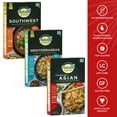 Hearts of Palm Keto Food Bowl Variety 6Pack Asian, Southwest