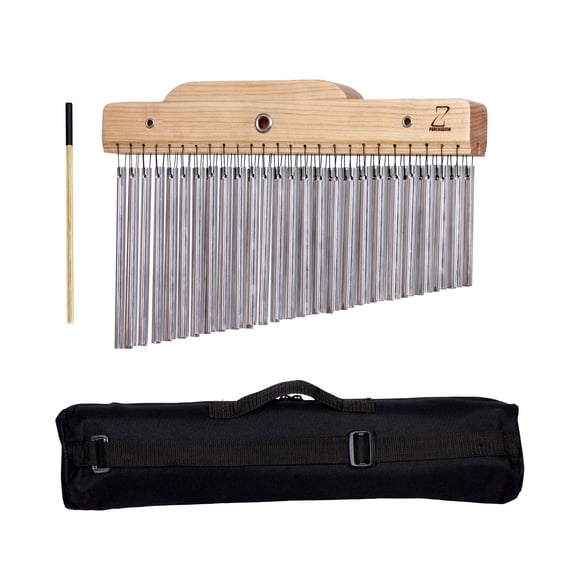 CAMPANA CHINA-CORTINA MUSICAL-PERCUSIONES 50 TONOS CON FUNDA ZPERCUZZION ZPERCUZZION