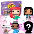 thumbnail image 1 of Funko Bitty Pop Ariel Princesas 4 Pack Original Funko Princess Ariel Tiana Mulan, 1 of 4