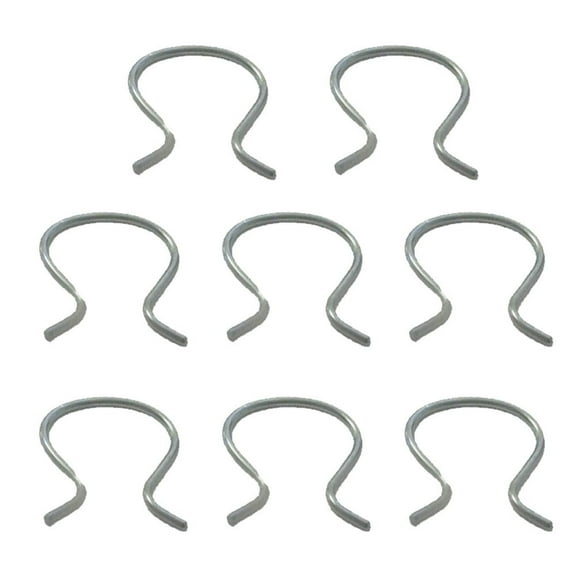 Taiqixu 8 Pcs Door Handle Window Crank Retainer Horseshoe Clip Set for Chevrolet for Pontiac
