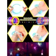 thumbnail image 3 of 12pcs Multi Color LED Glowing Balloon Bracelet Equipped With Colorful Flashing Lights This Is A Luminous Accessory That Can Glow, 3 of 4