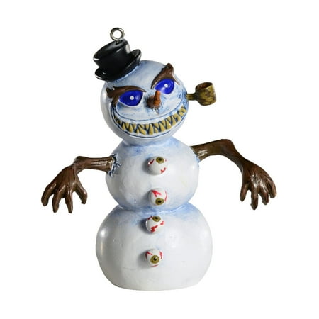 HorrorNaments Killer Snowman Halloween Christmas Tree Ornament