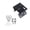 Black, variant on TeeRees Wall Corner Mount Bracket Bracket for Ptz Camera Antirust for Cctv Camera Wall Corner Mount Bracket 90 Degree Right-Angle, Black, Metal
