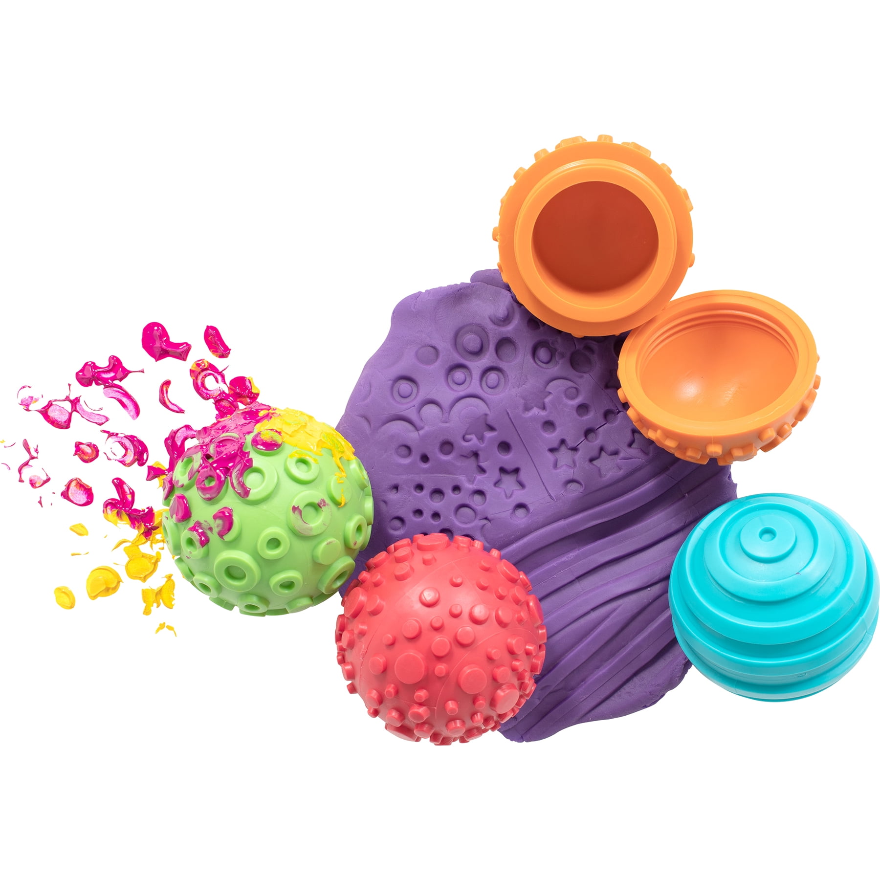 READY 2 LEARN Paint and Dough Texture Spheres