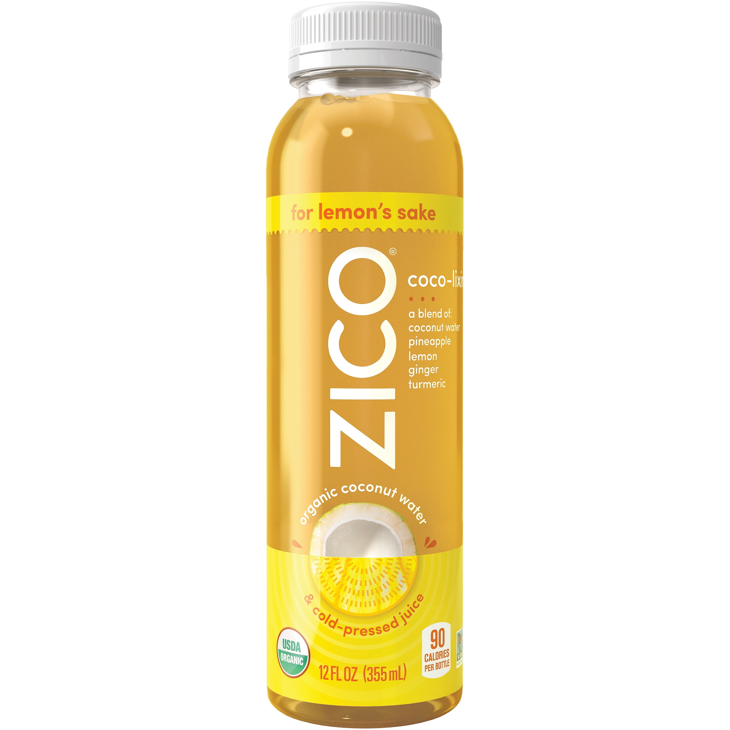 Zico CocoLixir For Lemon's Sake Coconut Water, 12 Fl. Oz.
