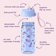 thumbnail image 6 of bentgo Plastic Water Bottle 15 oz. Unicorn/Lavender Galaxy 2/Pack (BGKDWB2-1), 6 of 8