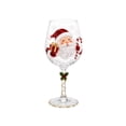 thumbnail image 2 of Magical Christmas Glass Art Cup Glassware, Collectible 3D Christmas Wine Glasses Festive Glass Drinkware for Holiady Party Home Decor Gifts, 2 of 6