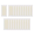 thumbnail image 4 of 20 tiras de cera facial con ingredientes suaves, listas para usar, para depilar cejas. amarillo, 4 of 9