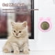thumbnail image 4 of Juguete de bolas de hierba gatera de plástico para gatos Suministros para mascotas con forma de cabeza de perro reemplazable (rosa), 4 of 6