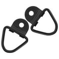 thumbnail image 5 of Masteelf Black Carbon Steel D Rings for Trailers with Embedded Anchor and Vshaped Design Heavy Duty Truck Cargo Tie Down Anchors 2pcs, 5 of 8