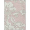 thumbnail image 2 of Addison Rugs Chantille Indoor/Outdoor Transitional Floral Pink Washable Rectangle Rug, 5' x 7'6", 2 of 6