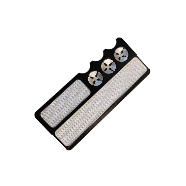 pitrice Outil de Pointe de Queue de Billard Accessoires de Billard Outil de Réparation Tête de Club Métal Rouge Noir Métal 122x53mm