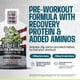 thumbnail image 4 of Frog Fuel Ultra Energized Pre Workout Shot & Energy Gel, 80mg Caffeine, 1500mg Beta Alanine, Electrolytes 8g Protein Nano-Hydrolyzed Grass Fed Collagen, 10g Carbs, Berry, 1.2 oz Packets, 24 Pack, 4 of 5