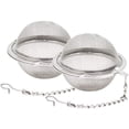 thumbnail image 1 of tea infuser made of stainless steel, tea strainer, tea strainer, filter, tea interval diffuser for tea,, 1 of 6