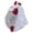 Red, variant on Xirurus Fortune Lucky Cat Car Interior Decoration Bling Rhinestone Universal Center Console Dashboard Ornament Figurine Cute Lucky Mascot Auto Accessory Red 5.5in / 14cm