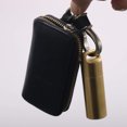 thumbnail image 4 of 3pcs/set Brass Pill Box Keychain Waterproof Pill Box Keyring for Outdoor Travel Survival, 4 of 8
