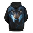 thumbnail image 3 of Tigers Wolves Zebras Animals 3D Print Hoodie Men Women Autumn Thin Pullover Sweatshirt Vintage Streetwear Tops, 3 of 6