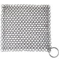 thumbnail image 1 of Cast Iron Cleaner, Stainless Steel Chainmail Scrubber Cast Iron Skillet Cleaner, 1 of 4
