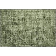 thumbnail image 2 of Addison Rugs Mayfield Washable Traditional Tribal Medallion Olive Rectangle Rug, 1'8" x 2'6", 2 of 5