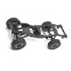thumbnail image 4 of For MN 1/12 MN82 LC79 RC Car Spare Parts Chassis Frame Kit Black, 4 of 5