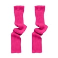 thumbnail image 4 of Sales 2026 Knee Socks for Women Under $6 GIJNRIUIUA Hot Pink Knee-High Socks Women's Knit Stack Up Socks Over the Knee Extended Yoga Leggings Fitness Socks Tights Leg Warmers, 4 of 5