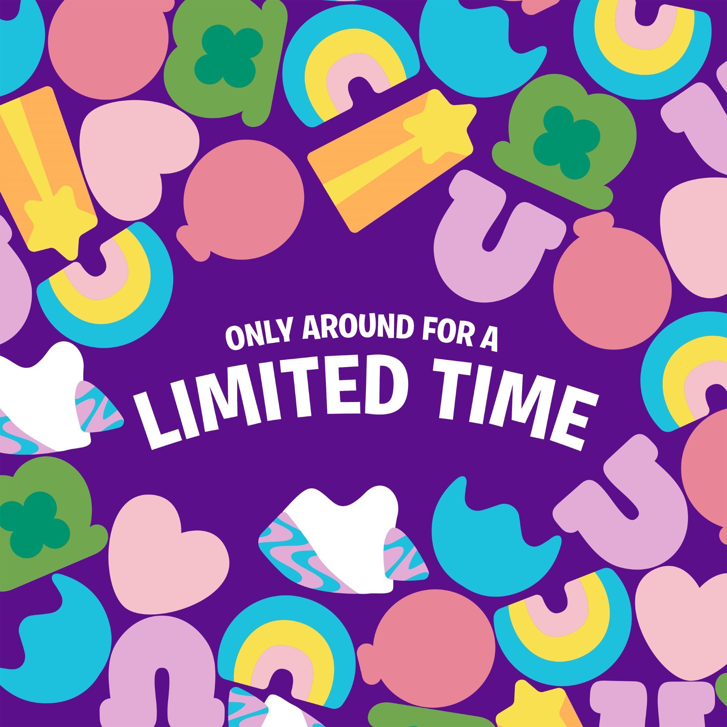 Lucky Charms Marshmallows Only, 4 OZ Resealable Pouch