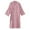 A-Pink413, variant on Mens Textured Robe Kimono-Style Half-Sleeve Loungewear With Pockets For Comfortable Daily Relaxation